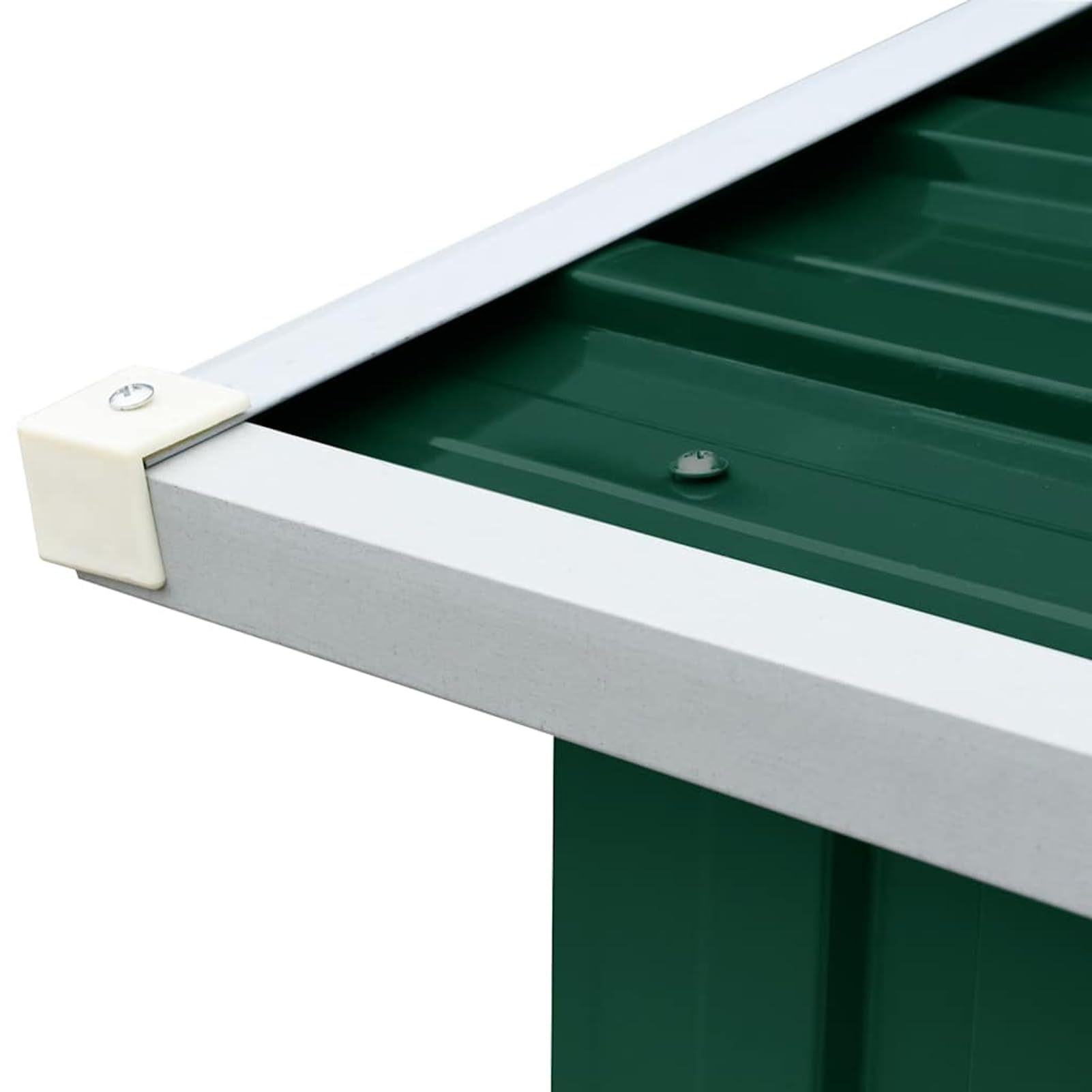 Tidyard Leñero de Acero Galvanizado con Estructura Estable y Diseño Inclinado para Mantener la Leña Seca y Ventilada Modelo YFXLRZJ-47086ES
