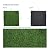 ECOOPTS 20"x20" Artificial Grass Tiles Interlocking Turf Deck Grass Mat Rug Flooring Décor for Patio Balcony Garden Indoor Outdoor Landscaping