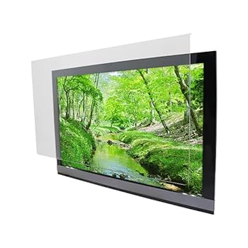 Amazon.co.jp: 液晶テレビ保護パネル 65インチ 固定ベルト付き