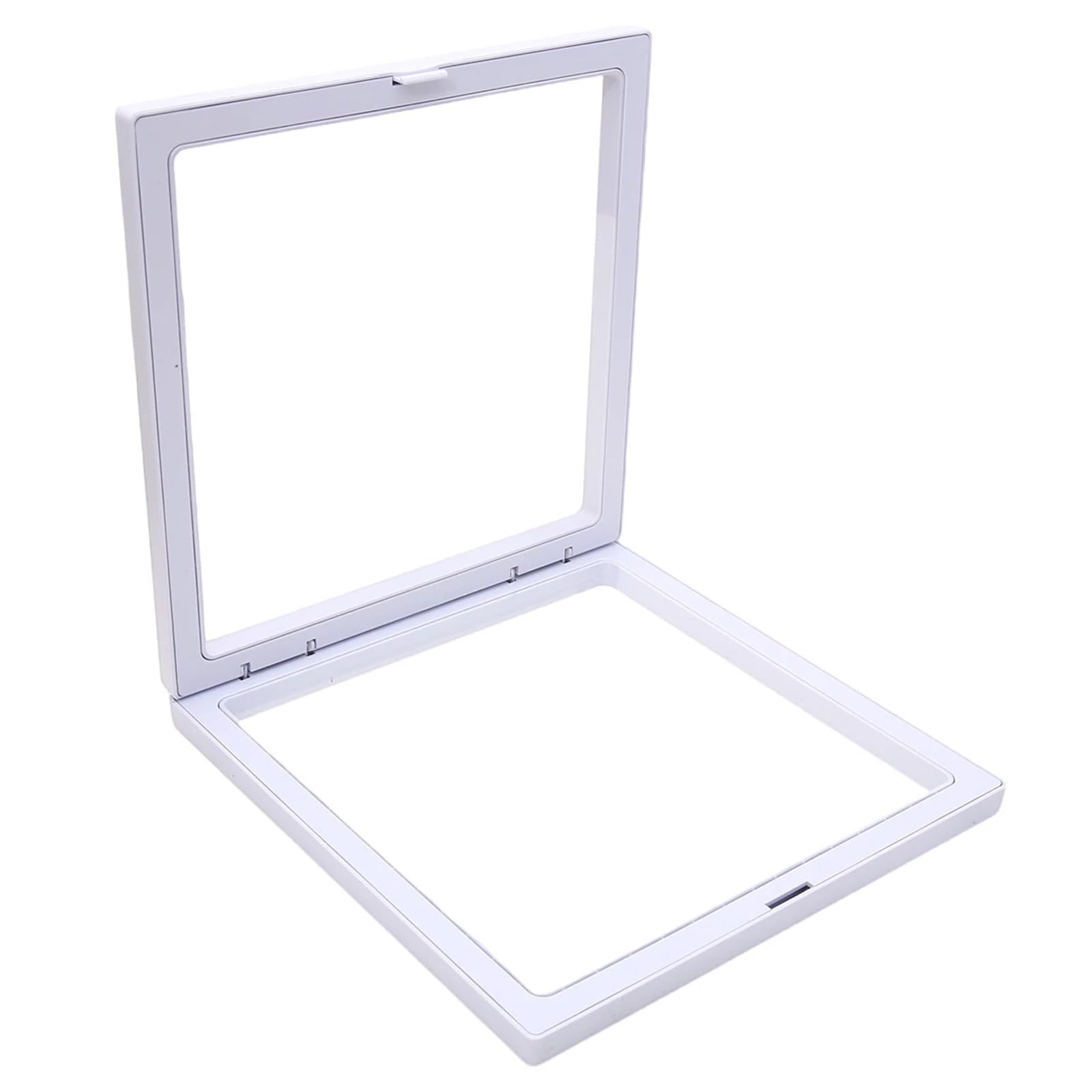 16pcs PE Film Colorful Jewelry Storage Box 3D Packaging Case Geamstone Free Stand Floating Frame Membrane Ring Earring Necklace Display For Earring Necklace Bracelet(All,18cm)
