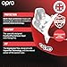 OPRO Instant Custom-Fit Mouth Guard, Dentist-Level Comfort, Protection & Fit - Moldable Mouthguard for Football, Boxing, Rugby, MMA, BJJ, UFC Mouth Piece- Includes Mouth Guard Case (Clear, Adult)