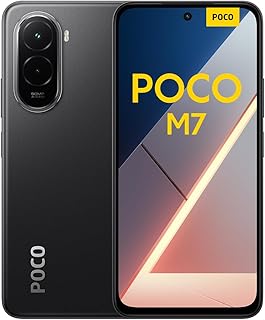 XIAOMI POCO M7, Smartphone 8+256 Go, écran FHD+ 144 Hz de 6,9 Pouces, Snapdragon 685, Double caméra AI 50 MP, 7000 mAh, Noir, Chargeur Non Inclus (Version Française + 2 Ans de Garantie)