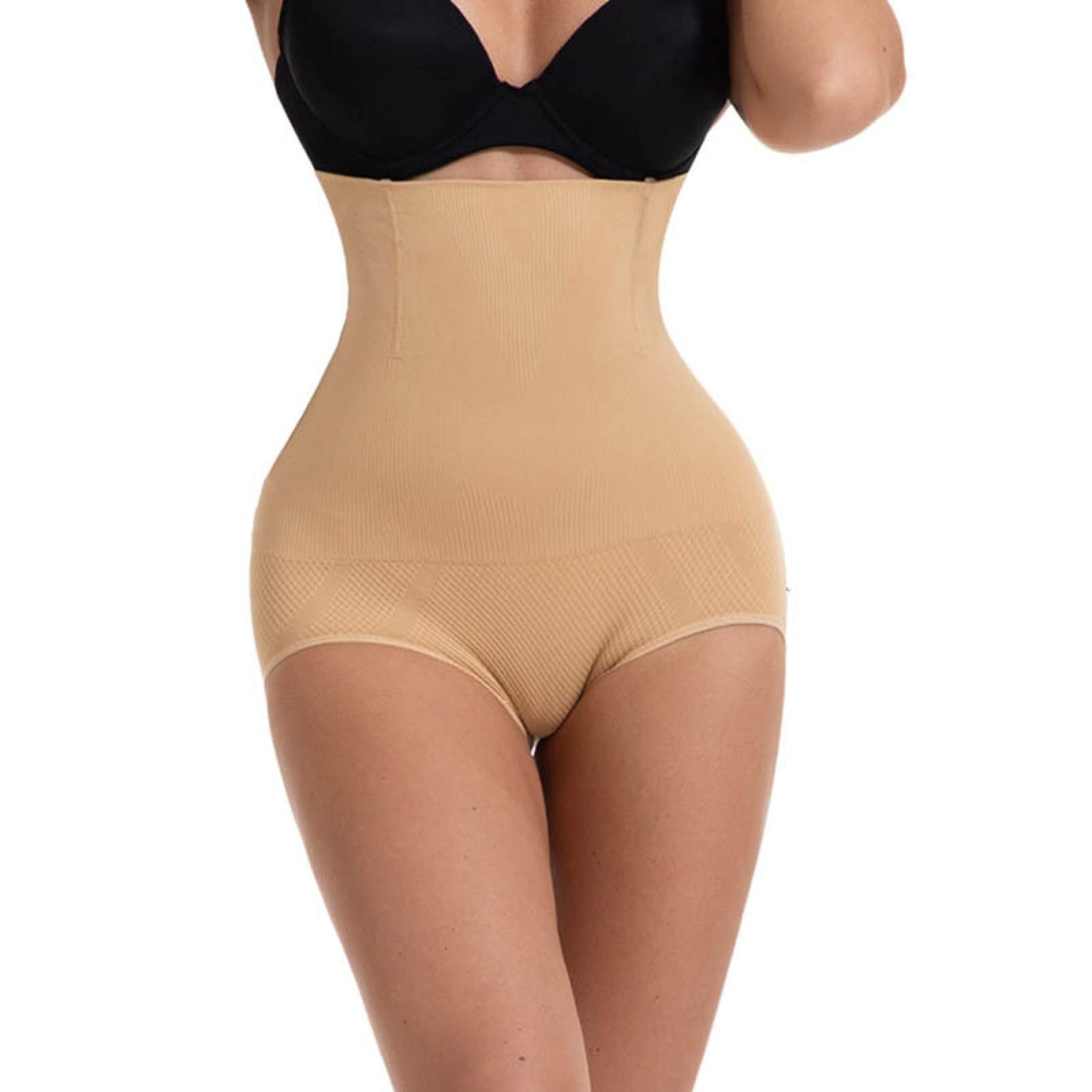 ISCBAFYX Body z funkcją treningu talii, push up, unoszą pośladki, figi wyszczuplają brzuch, spodenki modelują ze stali szydełkowej