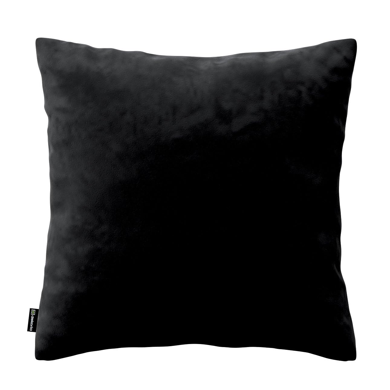 Dekoria Kinga - Funda de cojín (50 x 50 cm), color negro