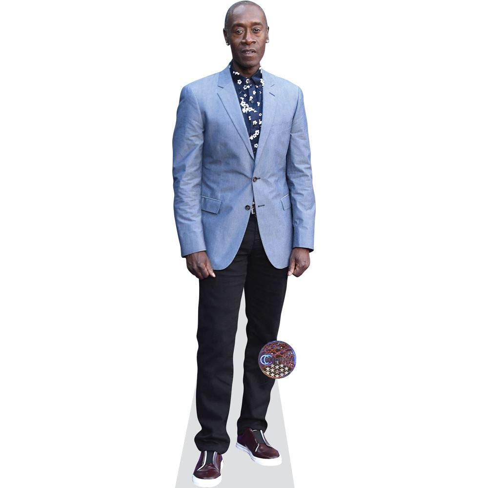 Celebrity Cutouts Life Size Cutout Don Cheadle (Blue Jacket)