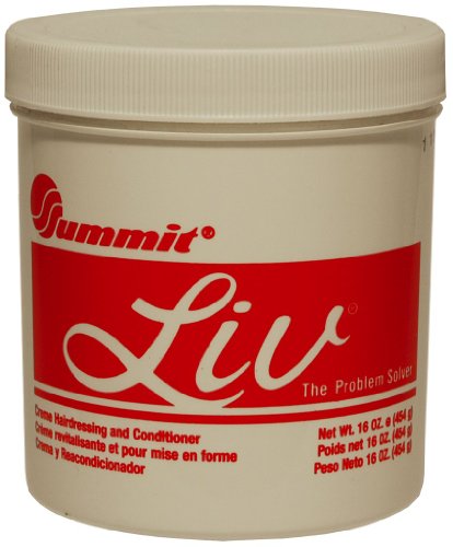 Summit Liv Cream Hair Dressing 16 oz. (Pack of 2)