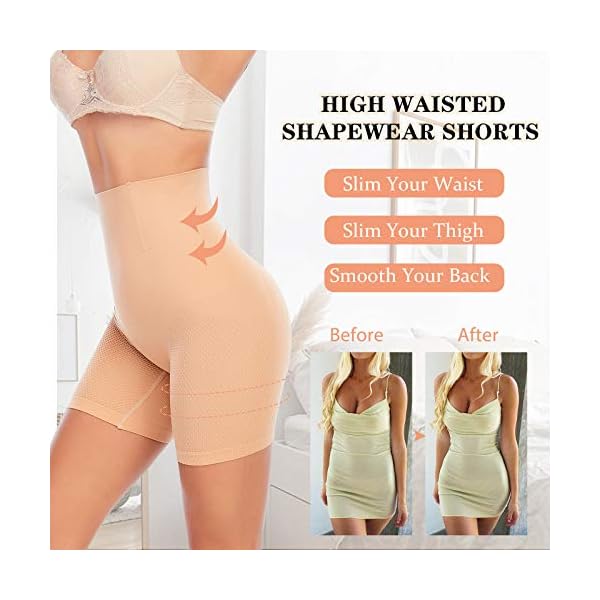 Womens Shaper Shorts for Under Dresses(Beige#23,X-Large)