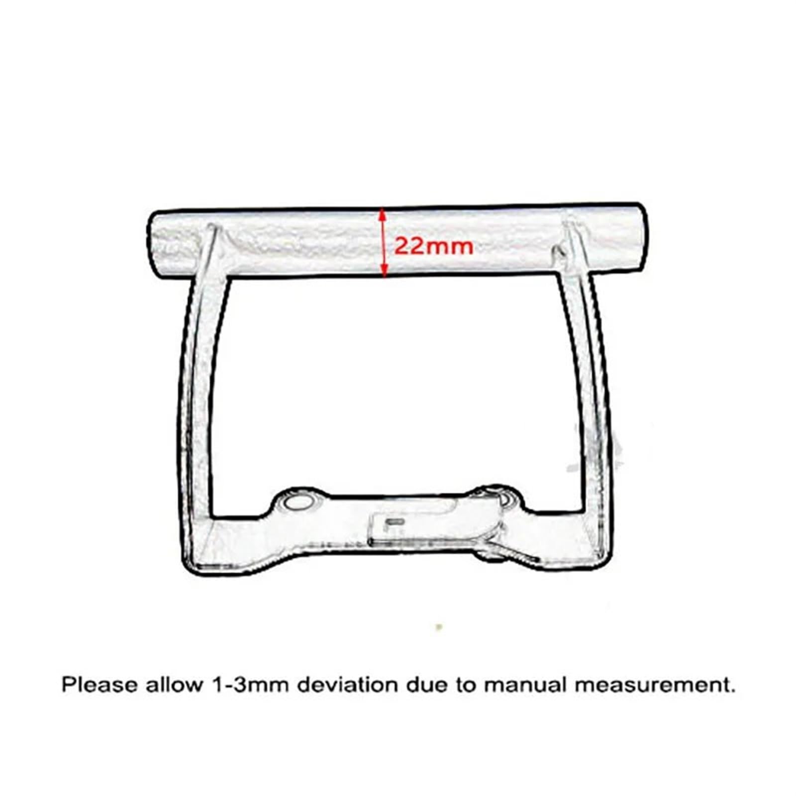 Soporte Navegación Soporte Montaje para Barra Delantera Teléfono Y GPS Motocicleta para CMX1100 CM1100 para CMX 1100 CM 1100 2021 2022 Soporte GPS para Motocicleta