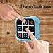CHOOSE-IT Tic Tac Toe Game 4-in-1 Handheld Electronic - Portable Strategy Set for Travel & Family Fun, Memory Skill Builder for All Ages for Kids (Blue)