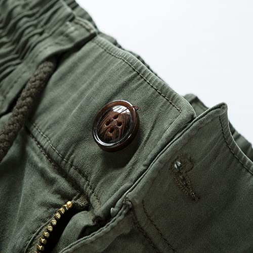 Mannen Casual Broek Lente En Herfst Mode Buitensporten Losse Met Zakken En Trekkoord Jeugd All-Match Broek Plus Size Broek - Afbeelding 4