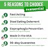 No Poo Chews for Dogs - Coprophagia & Stool Eating Deterrent with Probiotics, Digestive Enzymes & Breath Aid Support - Stop Dog Poop Eating - Made in USA - 120 Soft Chews