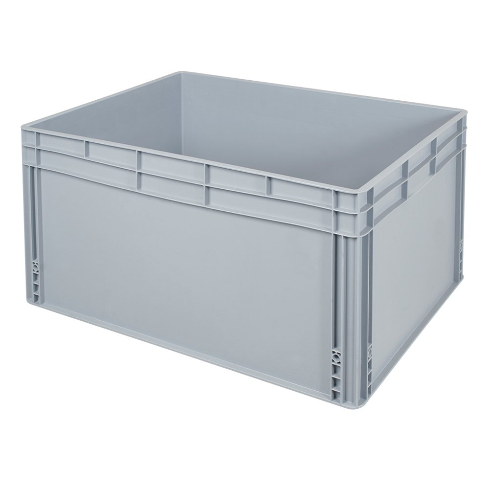 BRB Eurobehälter mit Griffleisten, LxBxH 800x600x420 mm, 172 Liter, lebensmittelecht, Industriequalität