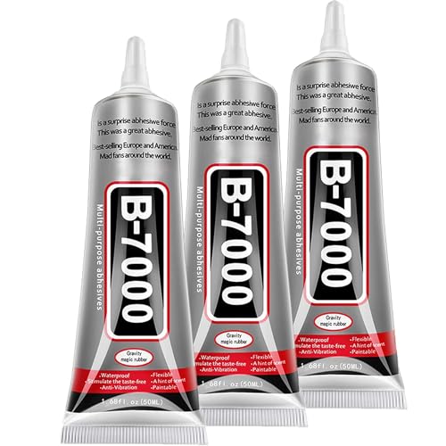 Image of B7000 Multi Purpose Glue 50ml Strong Clear Adhesive for Mobile Repair, Jewelry, DIY Crafts, Glass, Metal & Fabric (3)