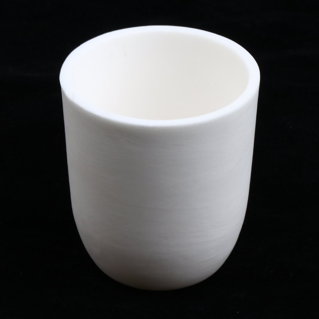 Sharplace Alumine Céramique Cylindre Creuset de pour Tube Four à Moufle, Blanc 150ml