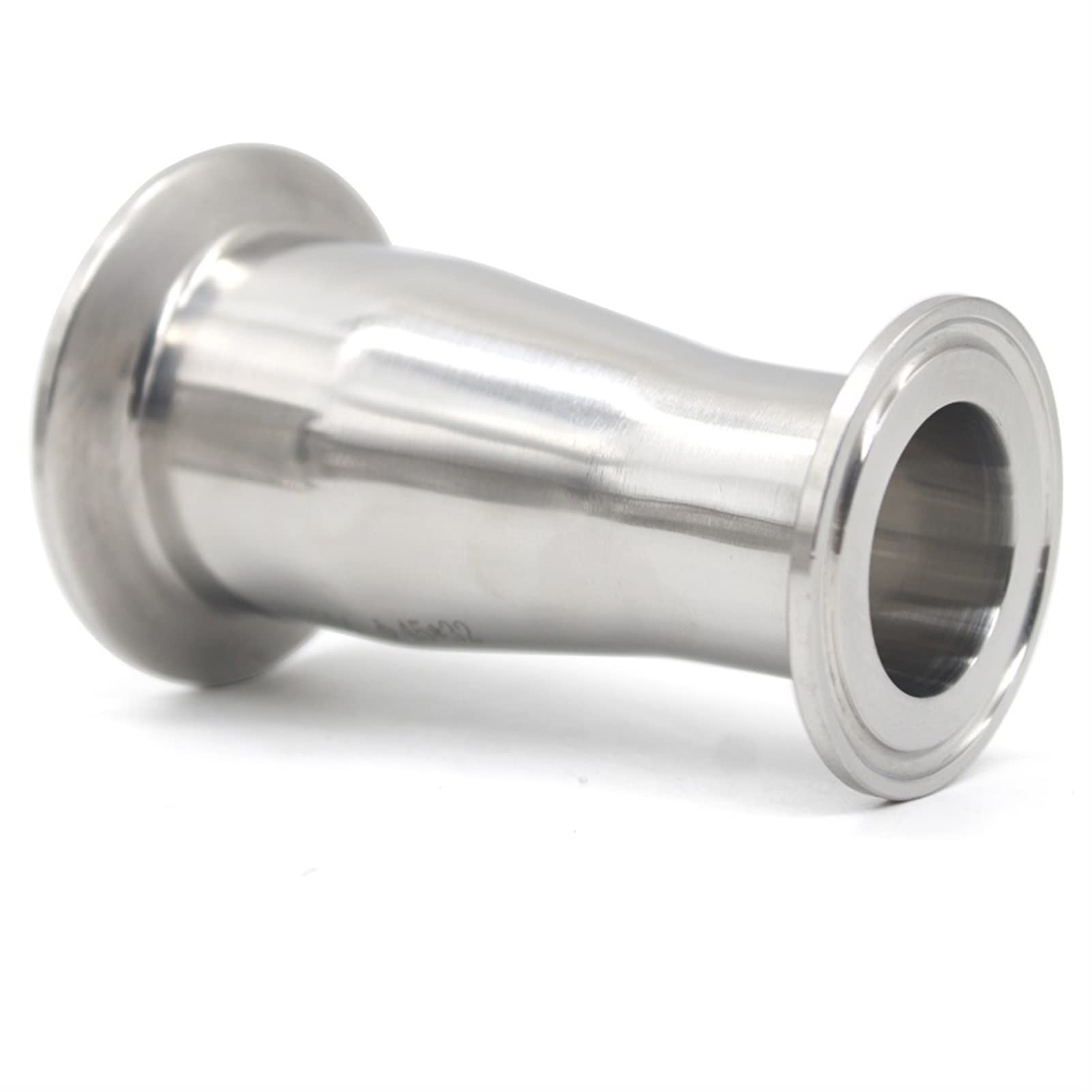 Tri Clamp Reducer OD 19mm-102mm Reducer SS304 SS316LStainless Steel Sanitary Ferrule 50.5-119mm Concentic Pipe Fitting Tri Clamp(SS316L,57X38to77.5x50.5)
