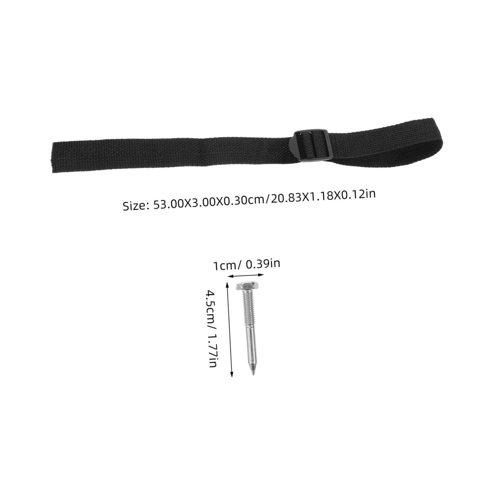 IWOWHERO Lawn Aerator Shoes 4.2cm Spikes Adjustable Strap for Garden Maintenance