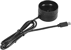 RiToEasysports Telescópio de Câmara Ocular Eletrônica de 200w USB C Pixels Eletrônicos de Controle de Aplicações Oculares, Adequadas para Monocular e Binocular