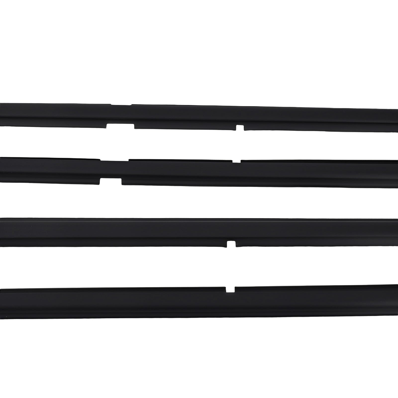 maXpeedingrods 4 x listwy okienne zewnętrzne przód tył do Je-ep Grand Cherokee 1999-2004 55135879AF 55135878AF
