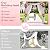 7Ft H x 5 Ft W Metal Arbor,Square Arch Backdrop Stand for Climbing Plants Wedding Garden Arch Bridal Party Ceremony Decoration Wide Arbor