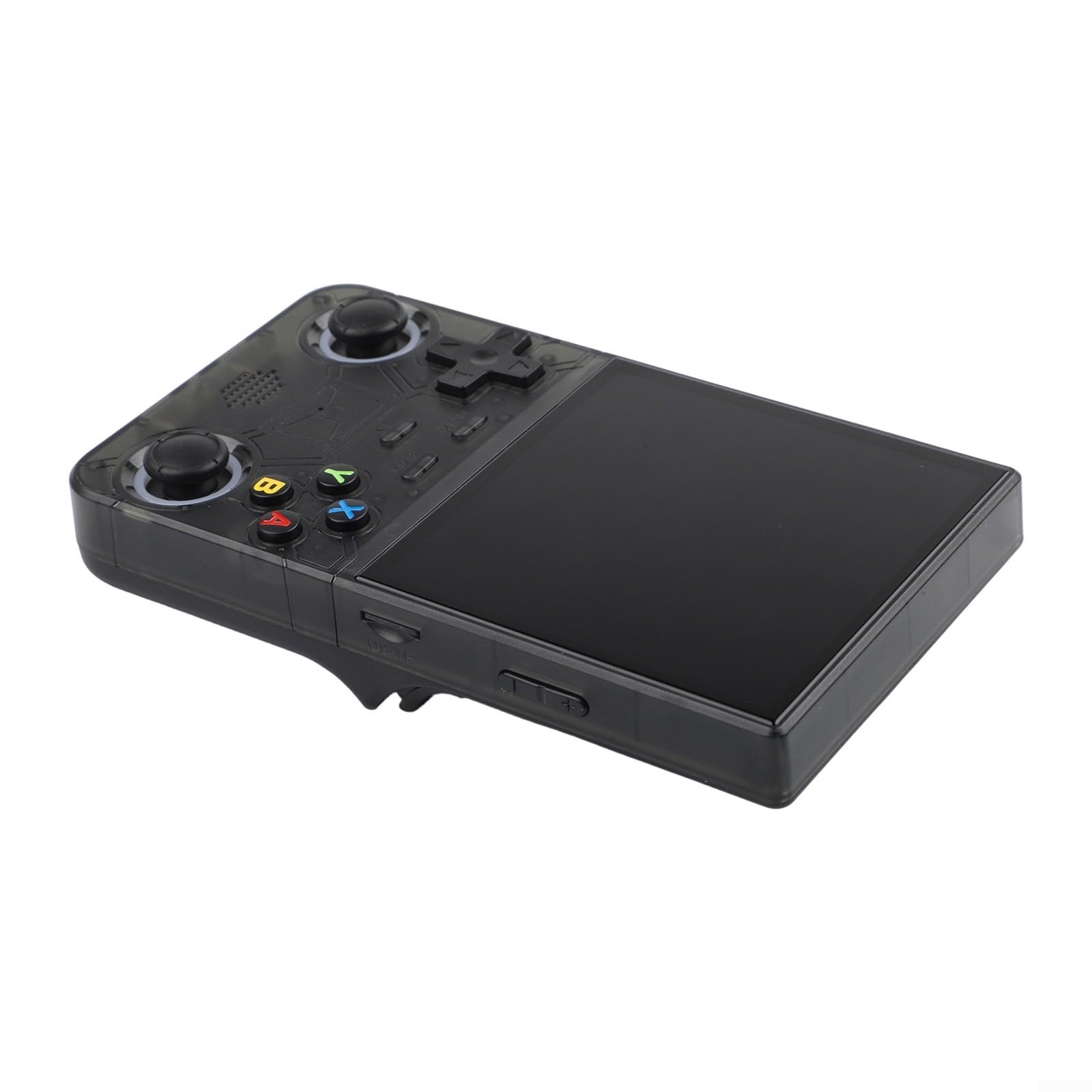 Consola de juegos portátil R36 Ultra, con almacenamiento de 128 GB y pantalla HD de 4 pulgadas, para dispositivos ABS portátiles de juegos retro (morado 128G)