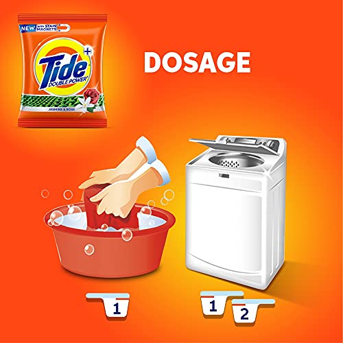 Image of Tide Plus Jasmine and Rose, 500g [Pack of 4] -