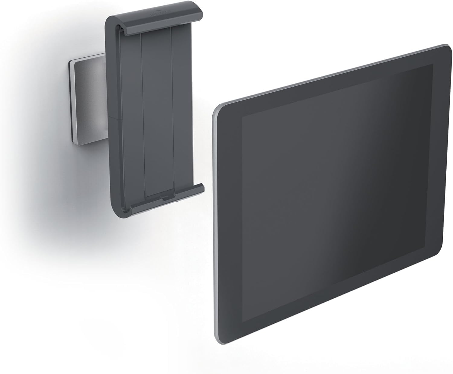 DURABLE - Support tablette mural - Support ipad - Support tablette bureau - Argenté - 1 pièce - 893323 | 1 Pièce, 893323