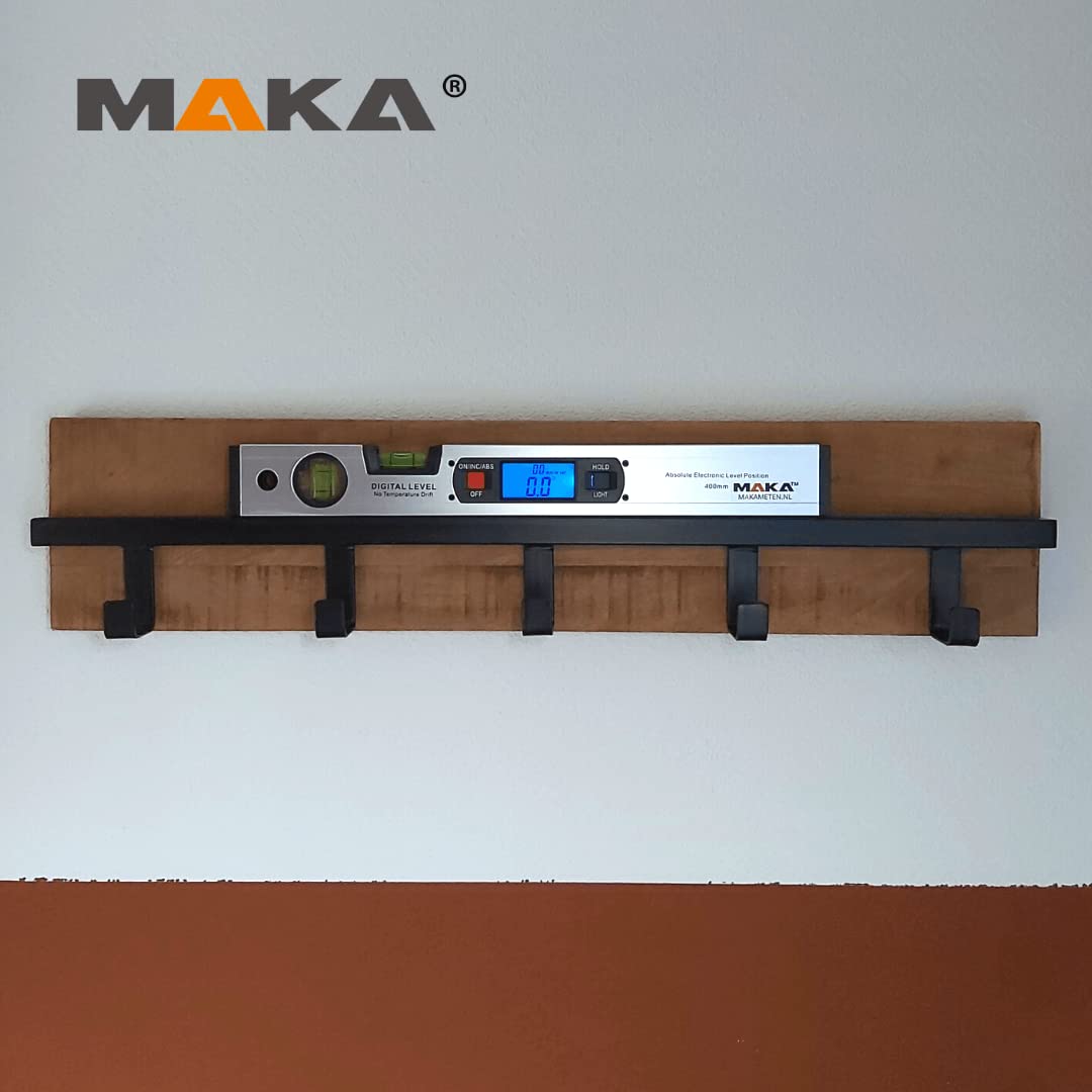 MAKA Digitale Waterpas - 400mm - Magnetisch - Incl. Batterijen