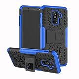 J8 2018 Case, FoneExpert® Heavy Duty Shockproof Rugged Impact Armor Hybrid Kickstand Protective Bag...