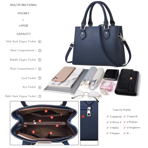 Bolso de mujer tipo Tote y Crossbody de cuero miniatura 6