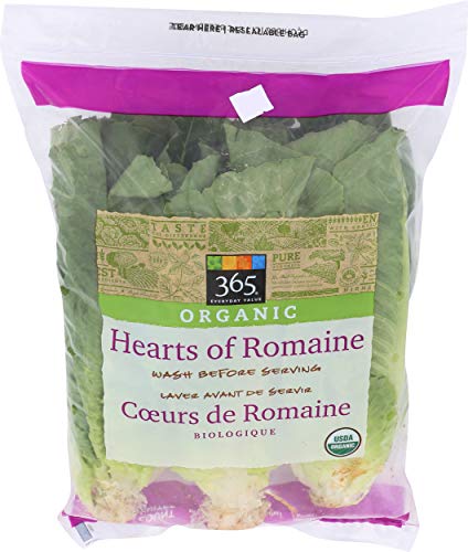 365 Everyday Value, Organic Hearts of Romaine, 3 ct