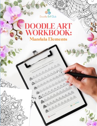 The Sacred Reveal Of Crop Circles 3 Doodle Art Workbook: Mandala Elements for Tracing and Practice (D...