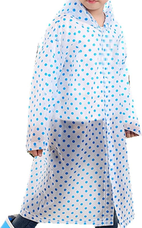 Women EVA Transparent Rain Coat Hooded Outdoor Water Resistant Portable Raincoat Suit (Blue)-image-31