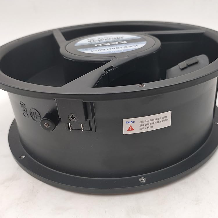KA2208HA2-4 AC 220V 0.3A/0.26A Ball Bearing High Temperature Resistant Axial Fan