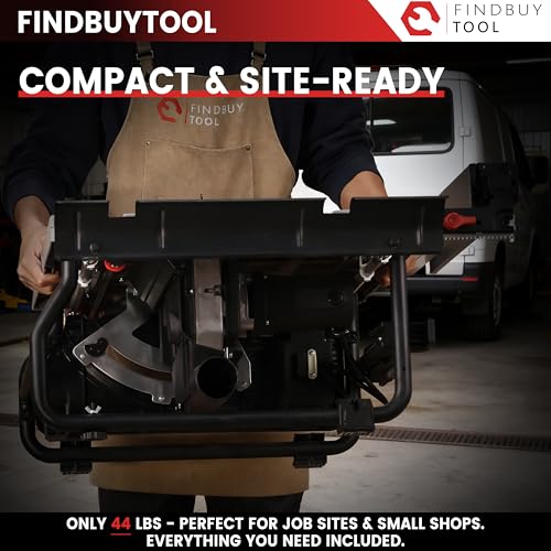 FINDBUYTOOL 10-Inch Portable Table Saw