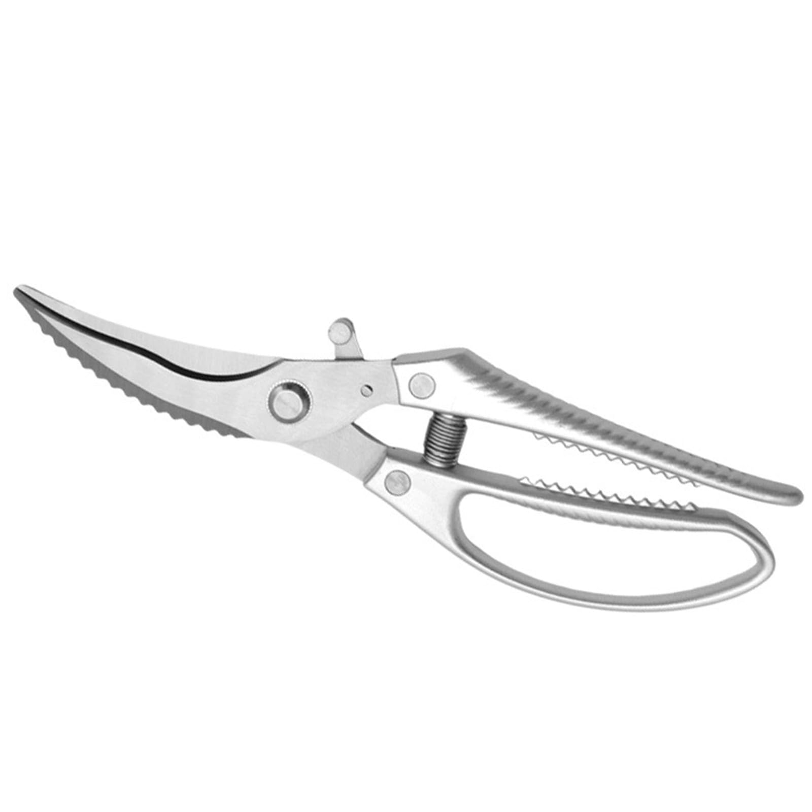 Multipurpose Stainless Steels Kitchen Shears Poultry Scissors for Cutting Bone Seafood Vegetable Heavy Duty Cooking Tool Kitchen Shears for Seafood Preparation