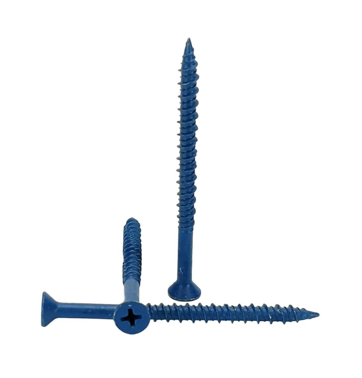 Flat Head Concrete Screw Anchor (3/16 x 2-3/4") 100 Pieces with Drill Bit (Miami-Dade Compliant) Chenango Supply