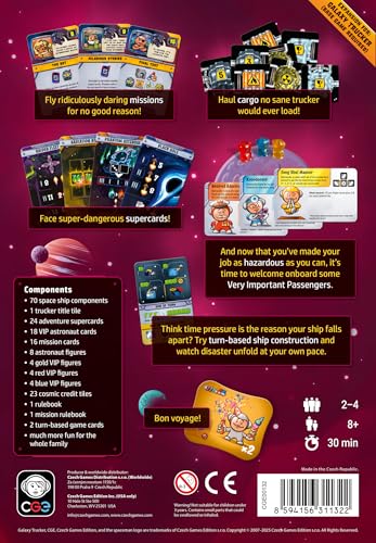 CGE Galaxy Trucker: Do What?! Expansión de Juego miniatura 2