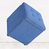 Las almohadillas proporcionan un amplio espacio de almacenamiento sin ocupar demasiado espacio en el suelo.