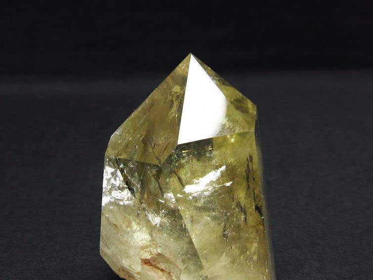 Amazon.co.jp: 【東昇天然石】シトリン 六角柱 虹入り 一点物 152-1811