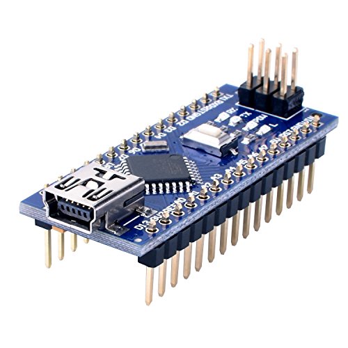 Longruner for Arduino Mini Nano V3.0 ATmega328P 5V 16M Micro Controller Board Module with USB Cable for ArduinoIDE 5Pcs - Thumbnail 5
