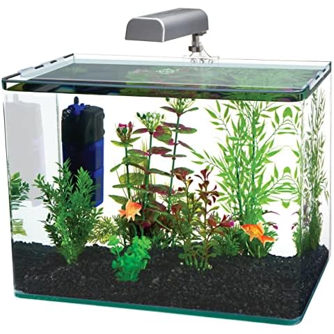PENN-PLAX Water-World Radius Desktop Nano Aquarium Kit Cover
