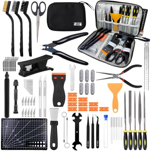 82 Pcs 3D Printer Tool Kit w/Case for Bambu, Creality, Anycubic...