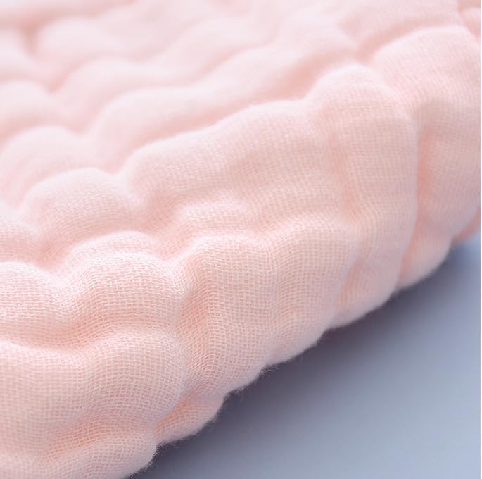 Muslin Cotton Baby Bibs, Adjustable Burp Cloths for Infant and Newborn, Machine Washable, 5 Pack3