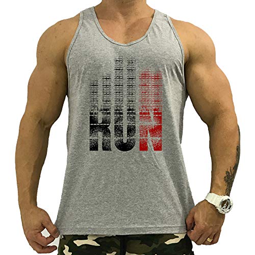 Regata Masculina Cavada MXD Conceito Run Corra Corrida (Mescla, G)