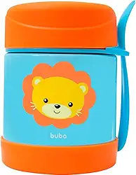 Buba Pote Termico Animal Fun - Leao Buba Colorido