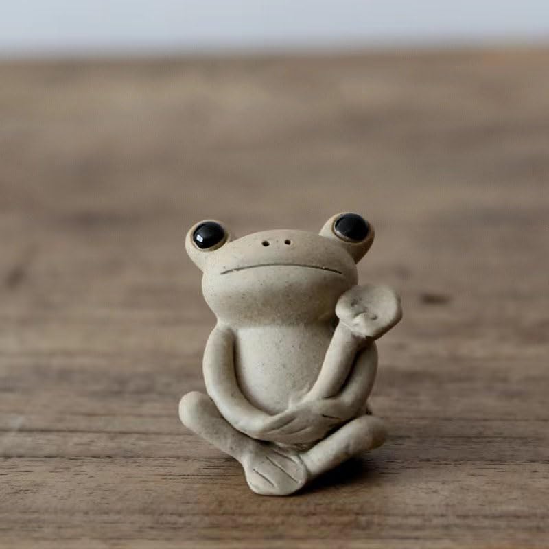 Amazon｜ミニ 陶器製のカエル お香立て 香炉 おしゃれ ミニ 線香立て