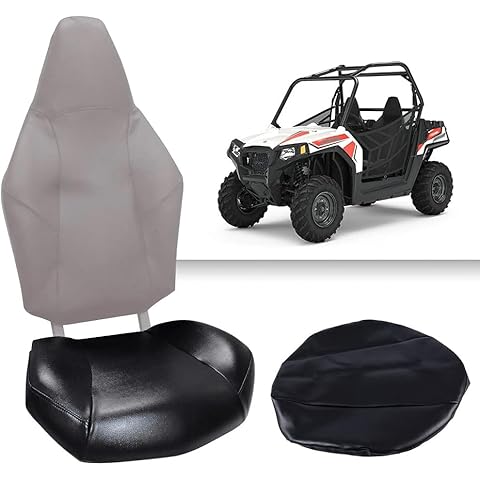 G-PLUS Dirtbike Seat Cover Base Compatible with Compatible with 2012-2018 Polaris RZR 570/2008-2014 Polaris RZR 800/2011-2014 Polaris RZR 900/2014-2017 ACE 325/570, ATV Seat Leather Protector Base