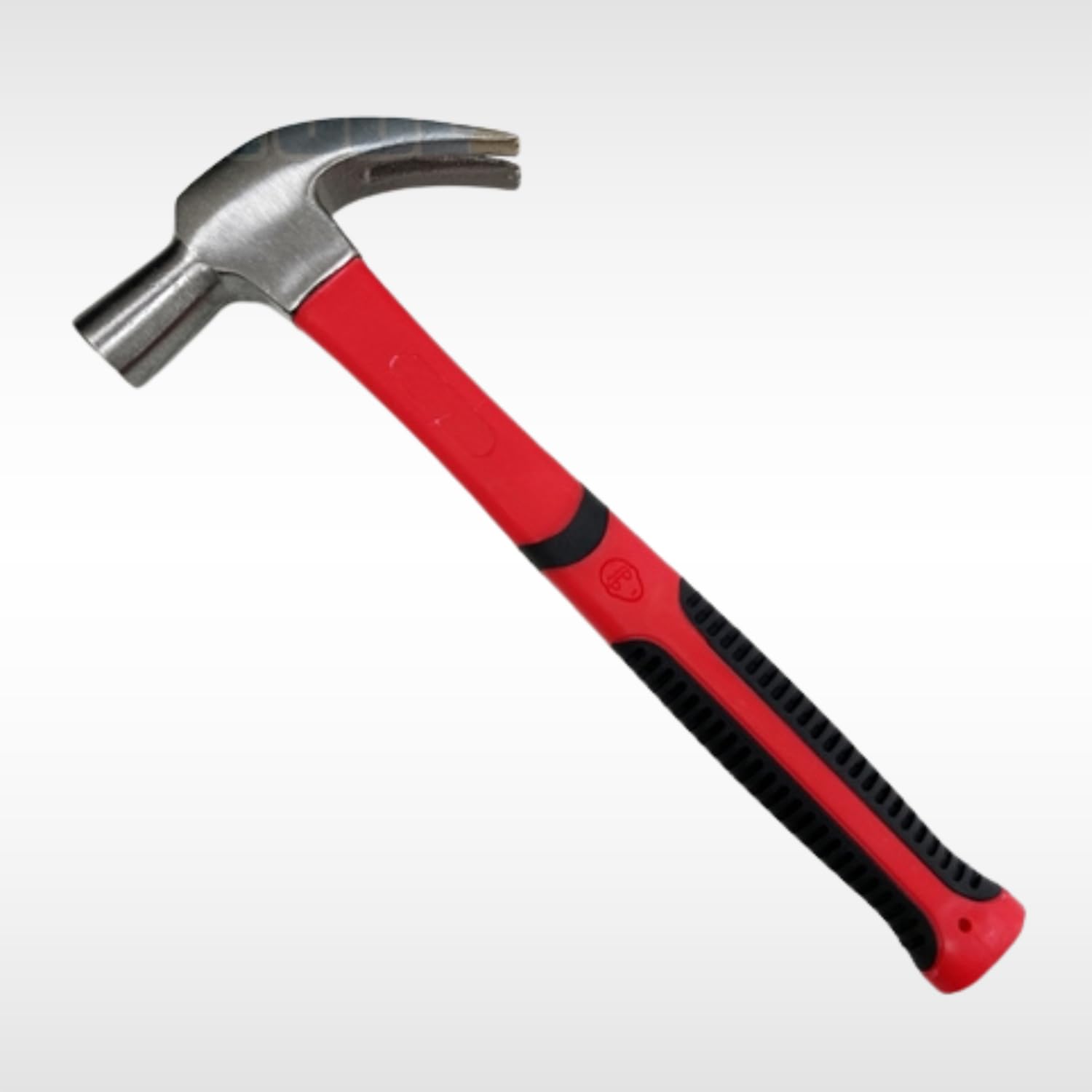 Marteau arrache-panne fendue de 567 g avec manche en fibre de verre – Marteau de camping durable en acier au carbone léger avec tige d'utilisation pour clous, épingle, panneau, clou et