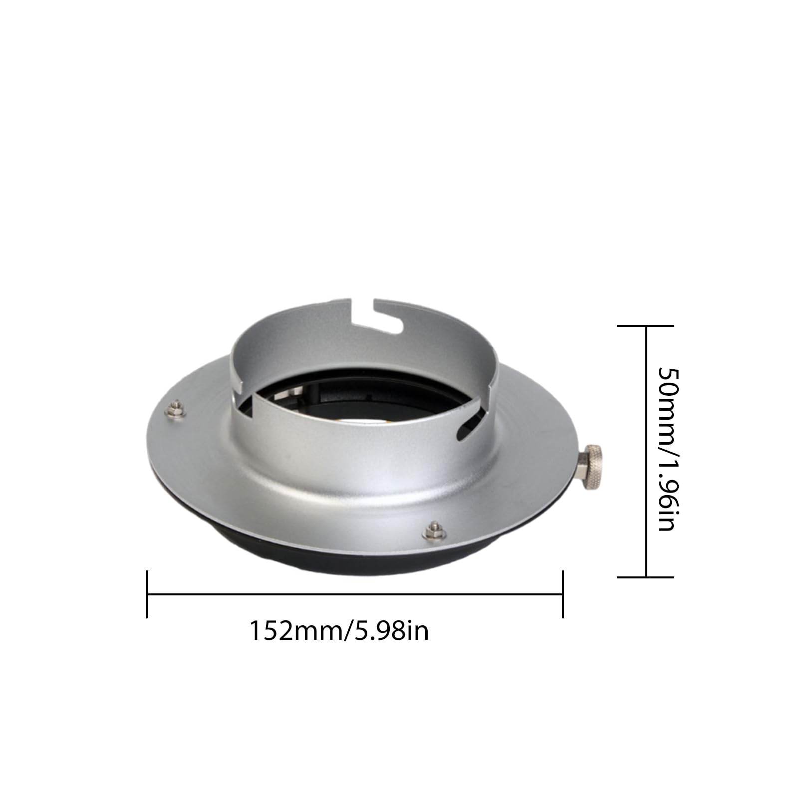 Anneau Adaptateur de Convertisseur pour Elinchrom Speedring vers Bowens Mount, pour Flash de Studio Photo Strobe Monolight