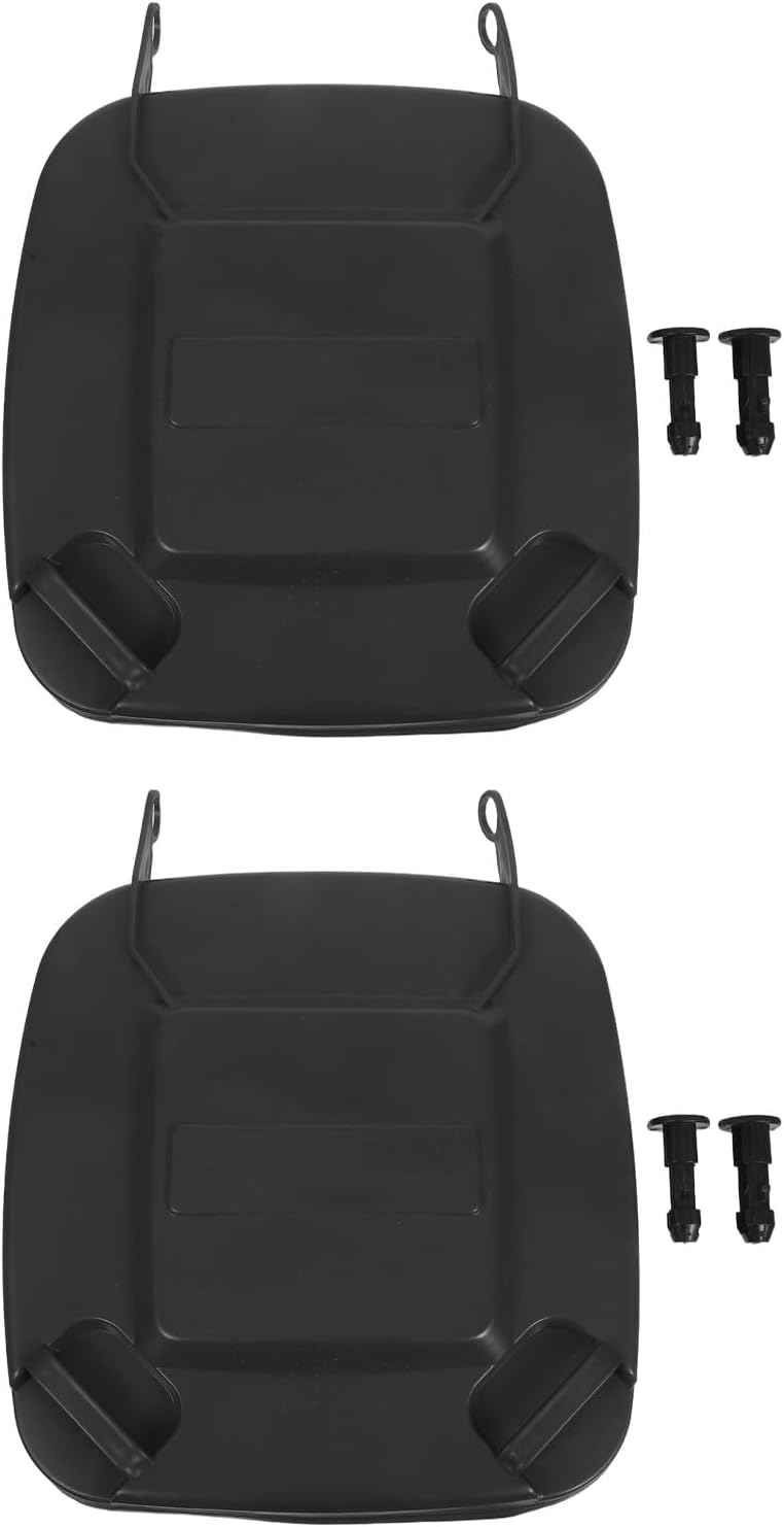 2pcs Plastic Garbage Can Lid Replacement - Waste Bin Cover - Trash Bins Lid for 30 L/7.93 Gallon Recycle Waste Basket Outdoor Indoor Kitchen Bathroom